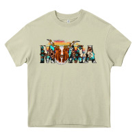 Mossy longhorn mama Heavy Core Tee - AdoDesignShop