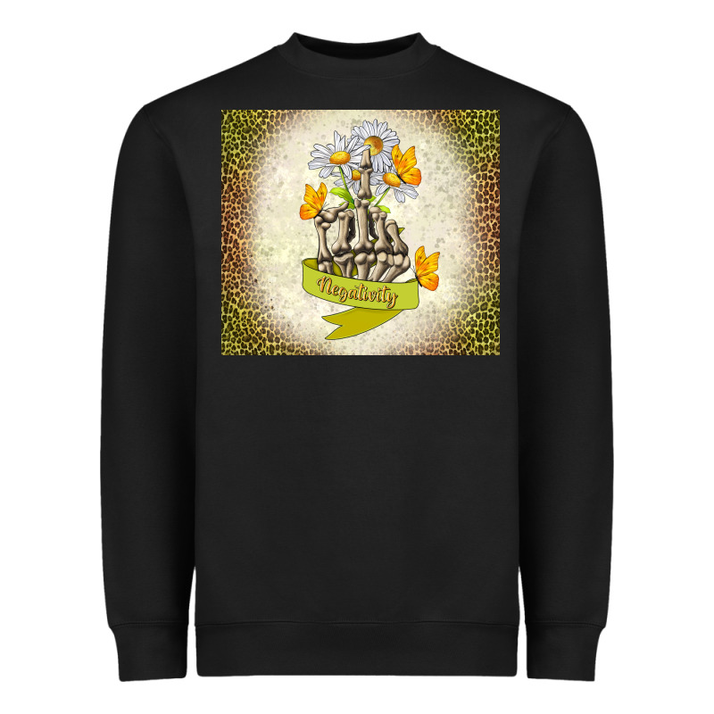 Negativity Heavyweight Sweatshirt by TumblerDesignByShophia | Teevron