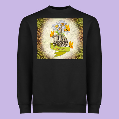 Negativity Heavyweight Sweatshirt Designed By Tumblerdesignbyshophia