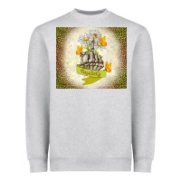 Heather Grey negativity Heavyweight Sweatshirt - TumblerDesignByShophia