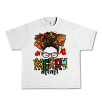 Lunar Rock Christmas merry mama messy bun Urban Heavy Tee - Jasminsmagicworld