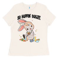 Bone so hoppin boujee easter bunny  belt bag ins Ladies Tee - MaliasSmallBusiness