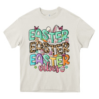 Cream easter vibes Heavy Core Tee - MaliasSmallBusiness