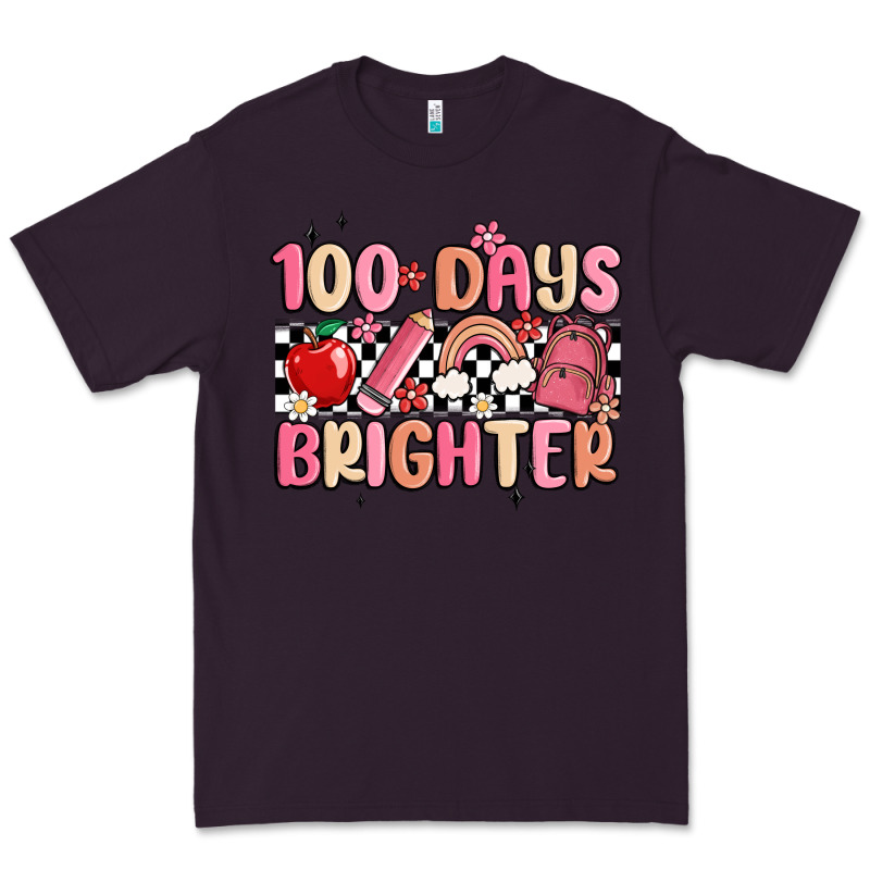 100 Days Brighter Premium Tee by MaliasSmallBusiness | Teevron
