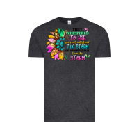 Vintage Black they whispered to her you can't withstand the stor Vintage Tee - Artiststas
