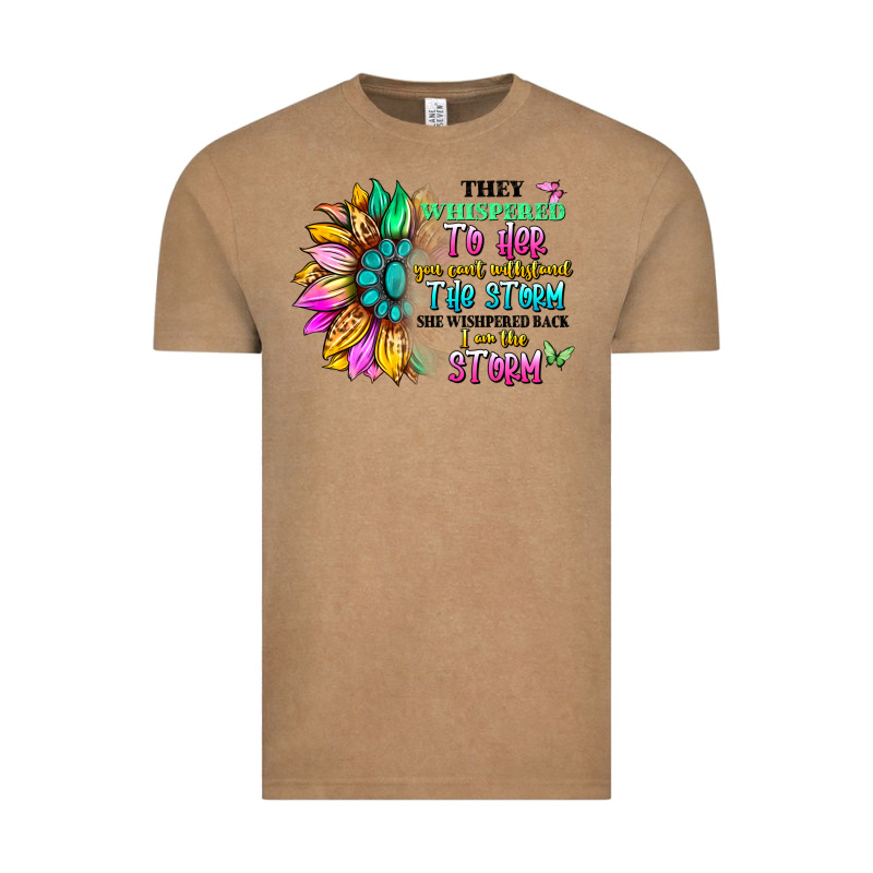 They Whispered To Her You Can't Withstand The Stor Vintage Tee by Artiststas | Teevron
