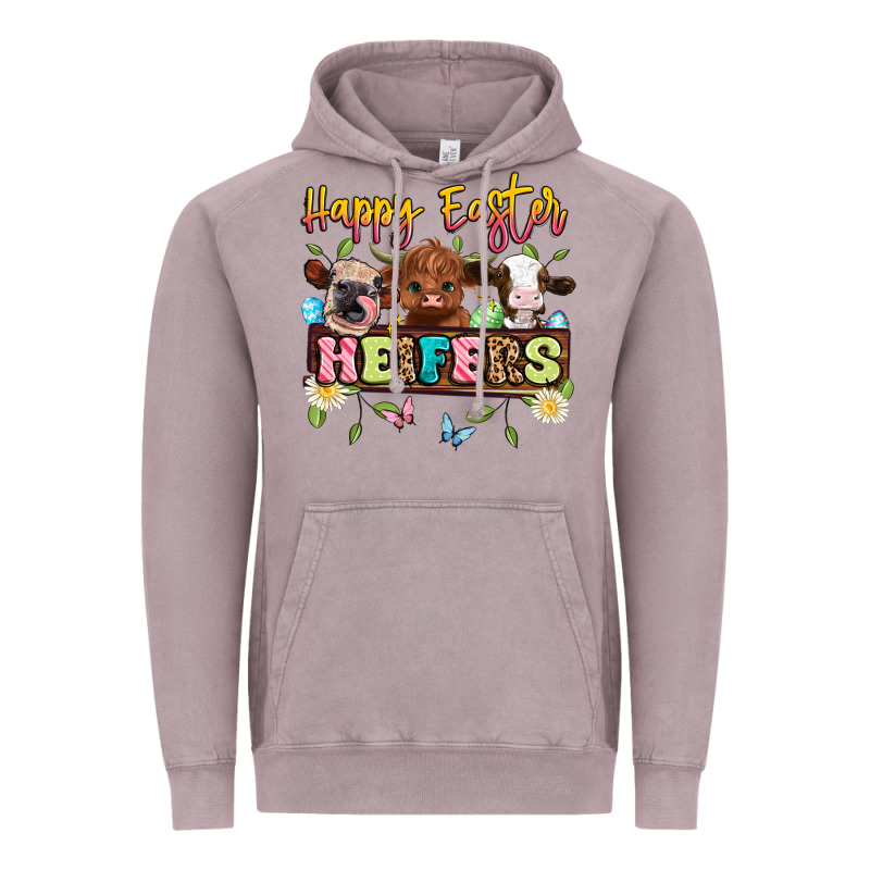 Happy Easter Heifers Vintage Hoodie by Artiststas | Teevron