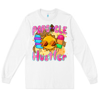 White popsicle hustler Long Sleeve Tee - NancyCooperArtShop