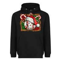 Black baseball christmas Heavyweight Hoodie - FaDigitalArtStudio