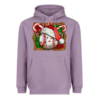 Lavender baseball christmas Heavyweight Hoodie - FaDigitalArtStudio