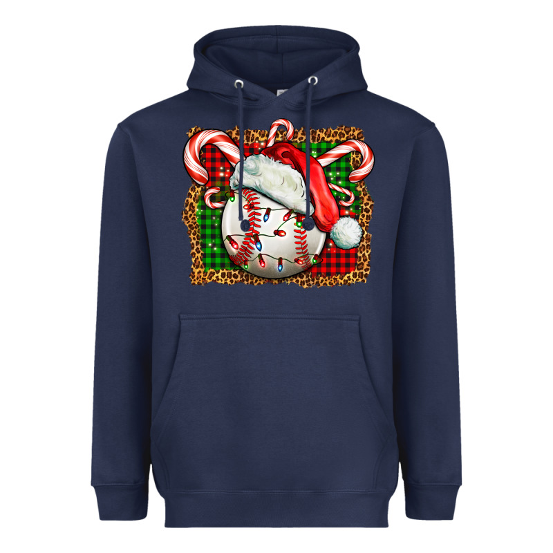 Baseball Christmas Heavyweight Hoodie by FaDigitalArtStudio | Teevron