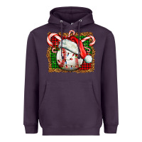 Plum baseball christmas Heavyweight Hoodie - FaDigitalArtStudio