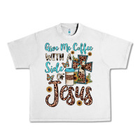 Lunar Rock give me coffee with a side of jesus Urban Heavy Tee - JahusDesignShop