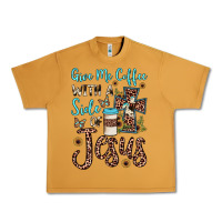 Peanut Butter give me coffee with a side of jesus Urban Heavy Tee - JahusDesignShop