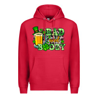 Cardinal St. Patrick's Bad and boozy Premium Hoodie - OliviaCreatesArt