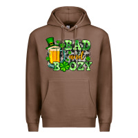 Chestnut St. Patrick's Bad and boozy Premium Hoodie - OliviaCreatesArt