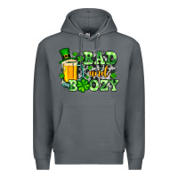 Rock St. Patrick's Bad and boozy Premium Hoodie - OliviaCreatesArt