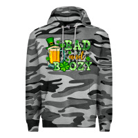 Slate Camo St. Patrick's Bad and boozy Premium Hoodie - OliviaCreatesArt