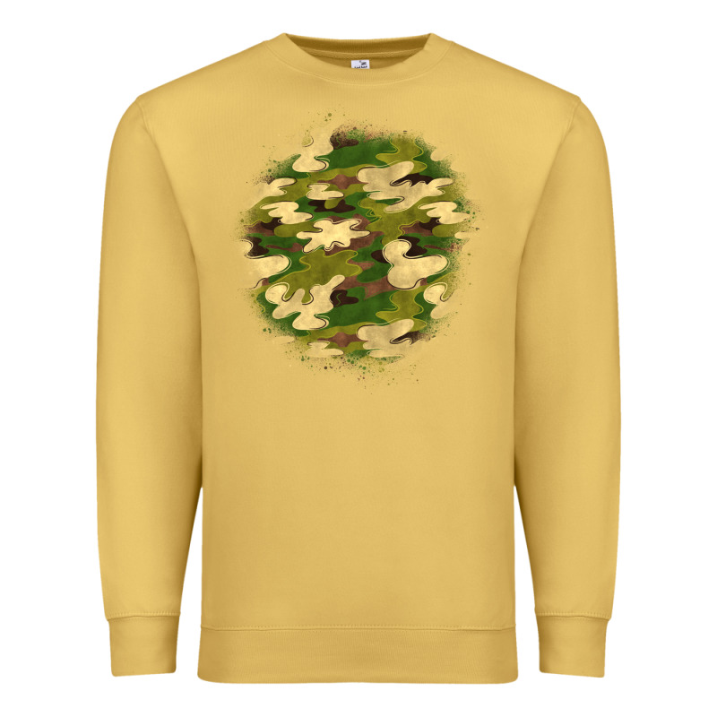 Camouflage Patch 2 Premium Sweatshirt by BundleAndBundleShop | Teevron
