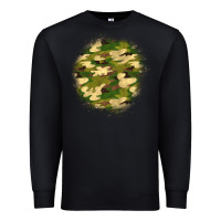 Black camouflage patch 2 Premium Sweatshirt - BundleAndBundleShop