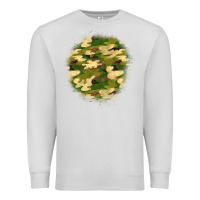 Dove Grey camouflage patch 2 Premium Sweatshirt - BundleAndBundleShop