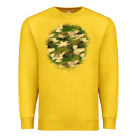Lemon camouflage patch 2 Premium Sweatshirt - BundleAndBundleShop