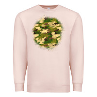 Pale Pink camouflage patch 2 Premium Sweatshirt - BundleAndBundleShop