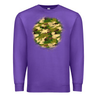 Purple camouflage patch 2 Premium Sweatshirt - BundleAndBundleShop