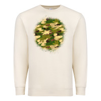 Sandshell camouflage patch 2 Premium Sweatshirt - BundleAndBundleShop