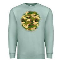 Seafoam camouflage patch 2 Premium Sweatshirt - BundleAndBundleShop