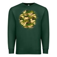 Sports Green camouflage patch 2 Premium Sweatshirt - BundleAndBundleShop