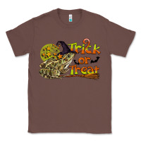 Chestnut Trick Or Treat With Frog Classic Tee - LillyAllenDesigns