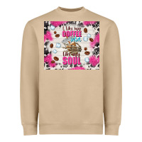 Mushroom i like my coffee cold like my soul Heavyweight Sweatshirt - TumblerDesignByShophia