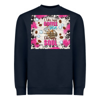 Navy i like my coffee cold like my soul Heavyweight Sweatshirt - TumblerDesignByShophia
