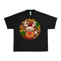 Black cute reindeer head Christmas Urban Heavy Tee - Jasminsmagicworld