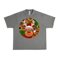 Tornado cute reindeer head Christmas Urban Heavy Tee - Jasminsmagicworld