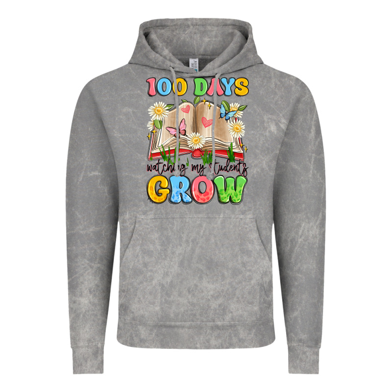 100 Days Watching My Students Grow Vintage Hoodie by Artiststas | Teevron