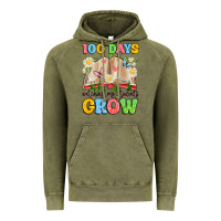 Vintage Olive 100 days watching my students grow Vintage Hoodie - Artiststas