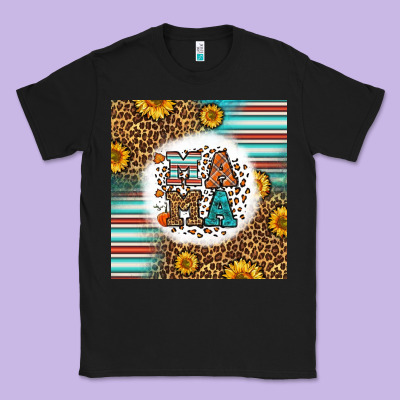 Western Fall Mama Classic Tee Designed By Lillyallendesigns