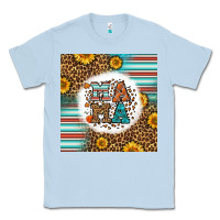 Dusty Blue western fall mama Classic Tee - LillyAllenDesigns