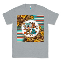 Heather Grey western fall mama Classic Tee - LillyAllenDesigns