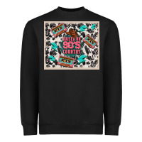 Black raised 90's country Heavyweight Sweatshirt - TumblerDesignByShophia