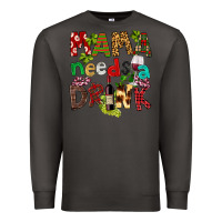 Smoke Mama Needs A Drink Premium Sweatshirt - FaDigitalArtStudio