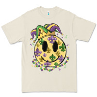 Bone smiley face mardi gras Premium Tee - MaliasSmallBusiness