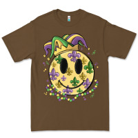 Cacao smiley face mardi gras Premium Tee - MaliasSmallBusiness