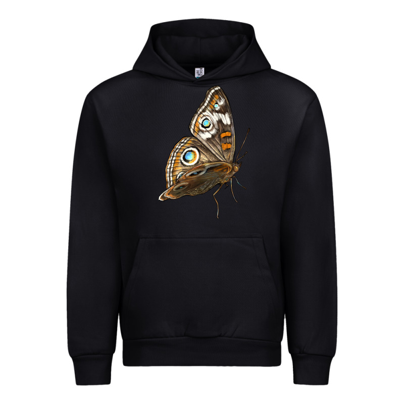 Flying Common Buckeye Butterfly Urban Hoodie by LillyAllenDesigns | Teevron