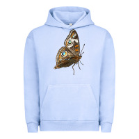 Pigment Grape Ice Flying Common Buckeye Butterfly Urban Hoodie - LillyAllenDesigns