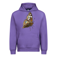 Tulip Flying Common Buckeye Butterfly Urban Hoodie - LillyAllenDesigns