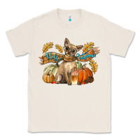 Natural Hello Autumn With Chihuahua Dog Classic Tee - LillyAllenDesigns