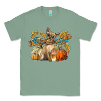 Hello Autumn With Chihuahua Dog Classic Tee | Teevron